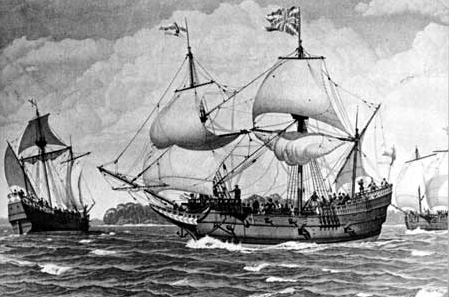 the Susan Constant was the first prison in Virginia, restraining John Smith until the colonists unloaded the vessel at Jamestown