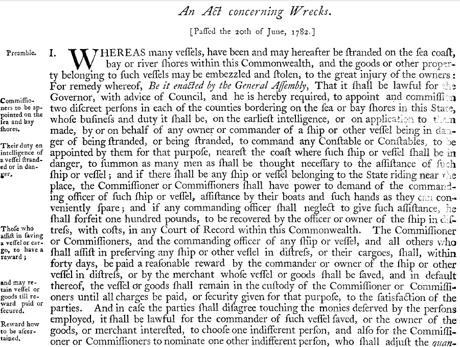 the 1794 compilation included brief descriptions in the margins of the legal topic, but did not cross-reference laws or cite decisions by judges and juries
