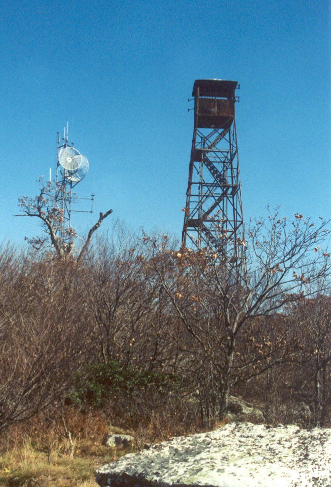 telecommunication and fire towers on Butt Mountain are anchored in Tuscarora Sandstone