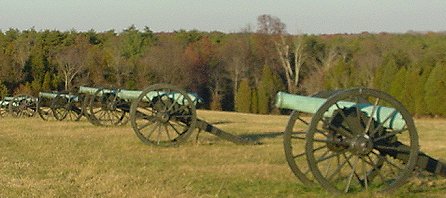 cannon at Second Manassas