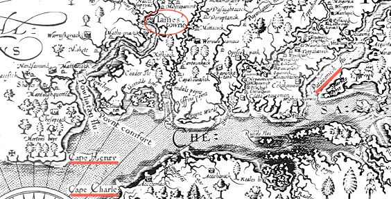 John Smith's map