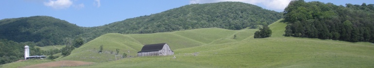 Clover Hollow in Giles County, Virginia