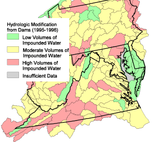 dams affecting watersheds