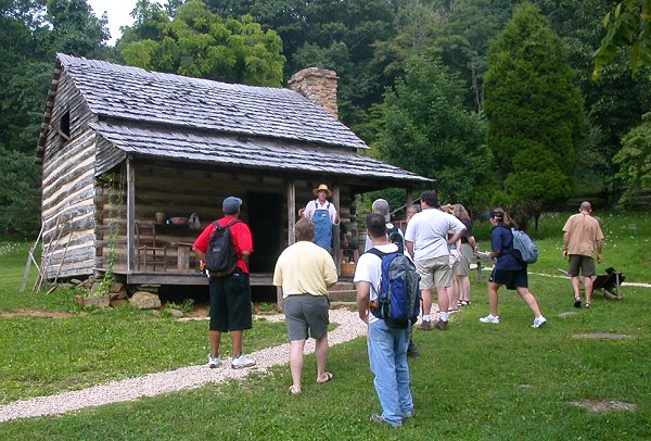 Virginia From the Ground Up - Shenandoah Valley field trip - Humpback Rocks farm on Blue Ridge Parkway (Augusta County)
