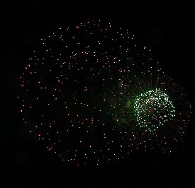 to attract tourists, a place must offer something special such as these 2002 Fireworks on the Mall