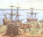 Jamestown fort