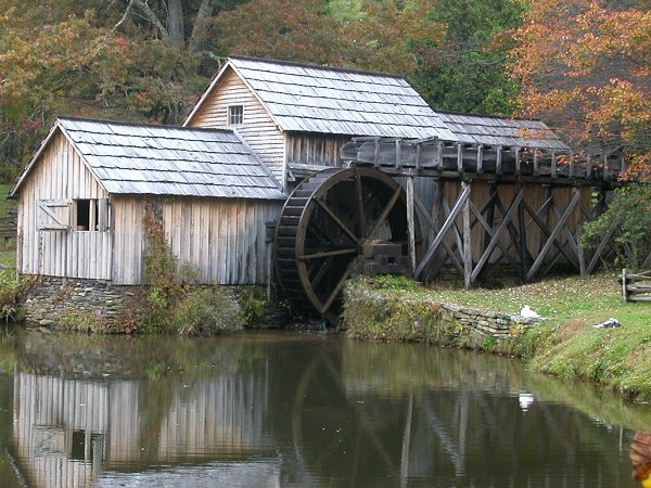 Mabry Mill on Blue Ridge Parkway (perhaps the most-photographed place in Virginia