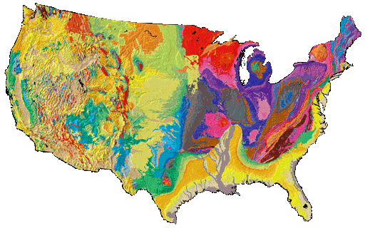 geology/physiography of the US