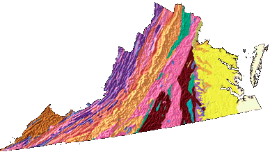ages of Virginia rocks