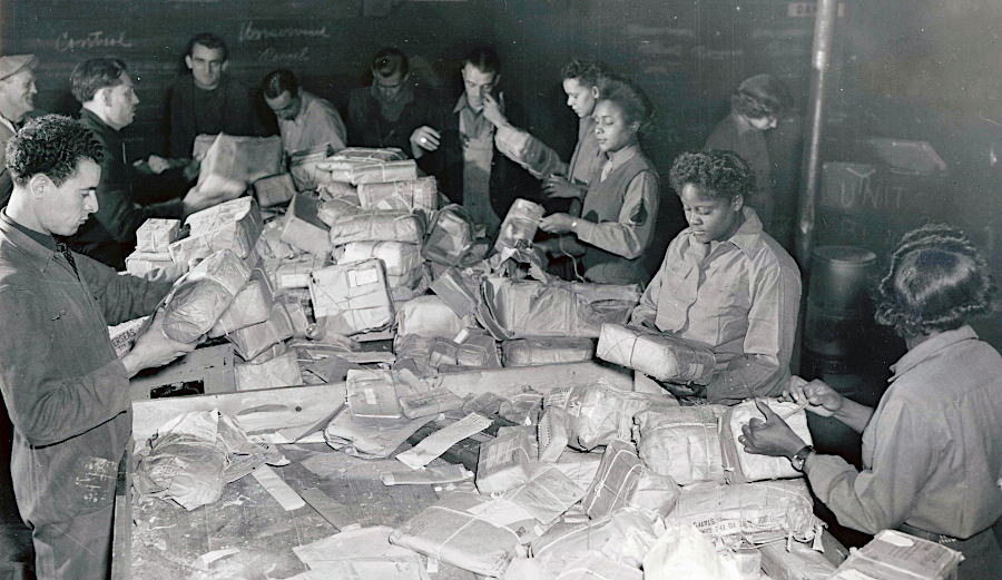 LTC Charity Adams ensured soldiers got their mail in Europe