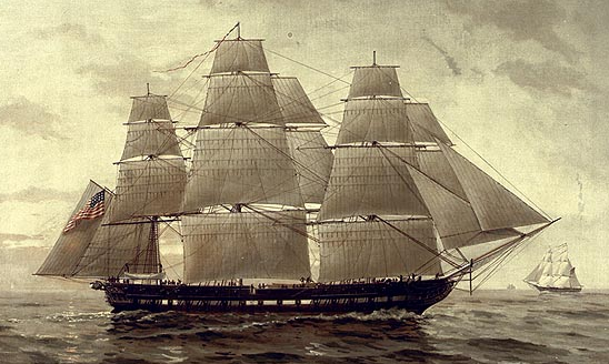 the USS Chesapeake was completed at the Gosport Navy Yard in 1800, patrolled the Mediterranean to counter Barbary pirates, was forced to surrender to HMS Leopold in 1807, and was defeated and captured by the HMS Shannon in 1813