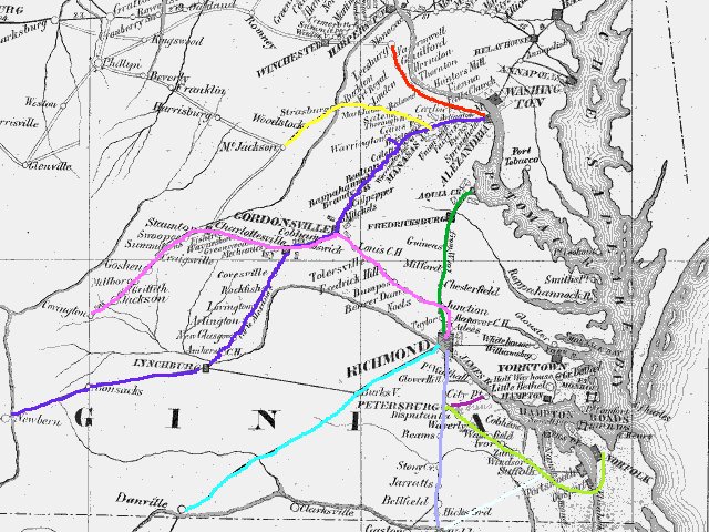 Civil War railroads