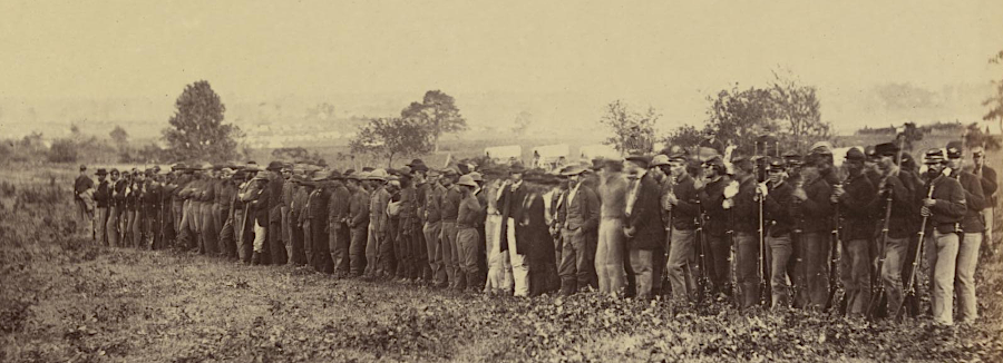 Confederate prisoners were transported out of Virginia to Union prisons