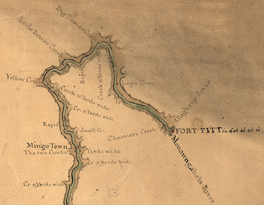 western forts were close to Native American towns, and centers of trade and interaction between colonial and Native American societies