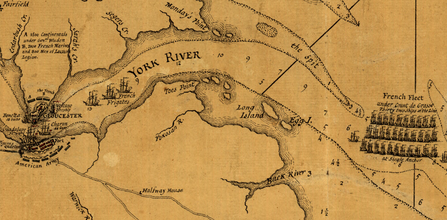 without the French fleet, British reinforcements could have ended the siege of Yorktown in 1781 and the successful American Revolution might have ended up the failed American Rebellion