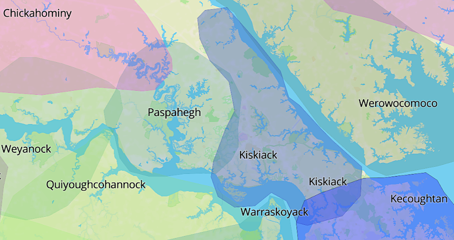 territory of the Kiskiaks when Europeans first arrived