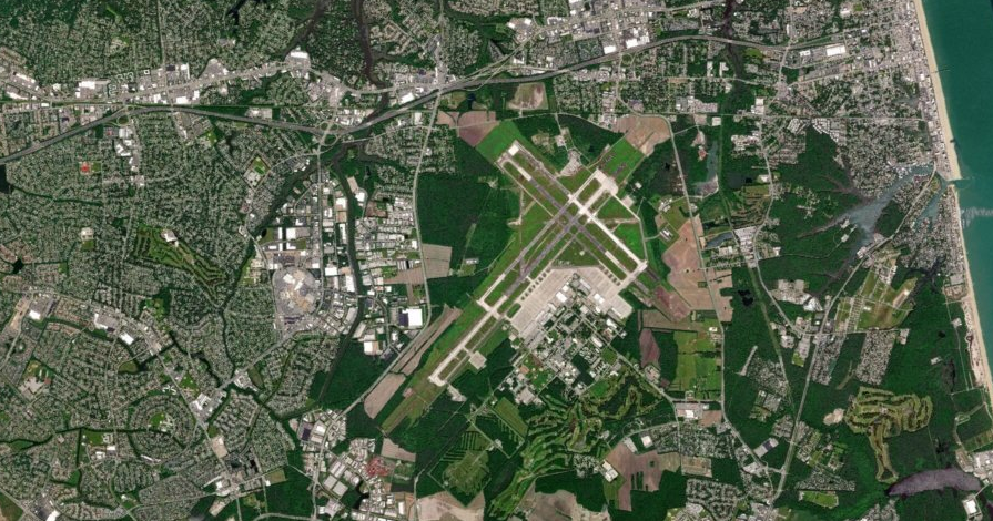 since Oceana Naval Air Station was started in 1940, suburban development has surrounded the base