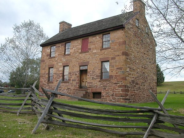 the Stone House on Manassas Battlefield was originally a toll house for the Alexandria-Warrenton Turnpike