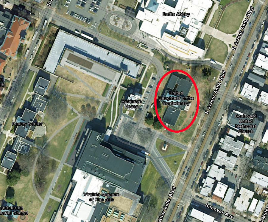 the property tax exemption for the headquarters building of the United Daughters of the Confederacy was revoked in 2026