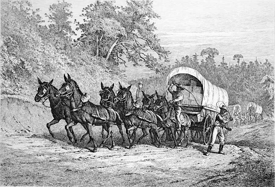 the Union Army paid formerly enslaved men to work as wagon drives and as laborers, before recruiting black men as soldiers