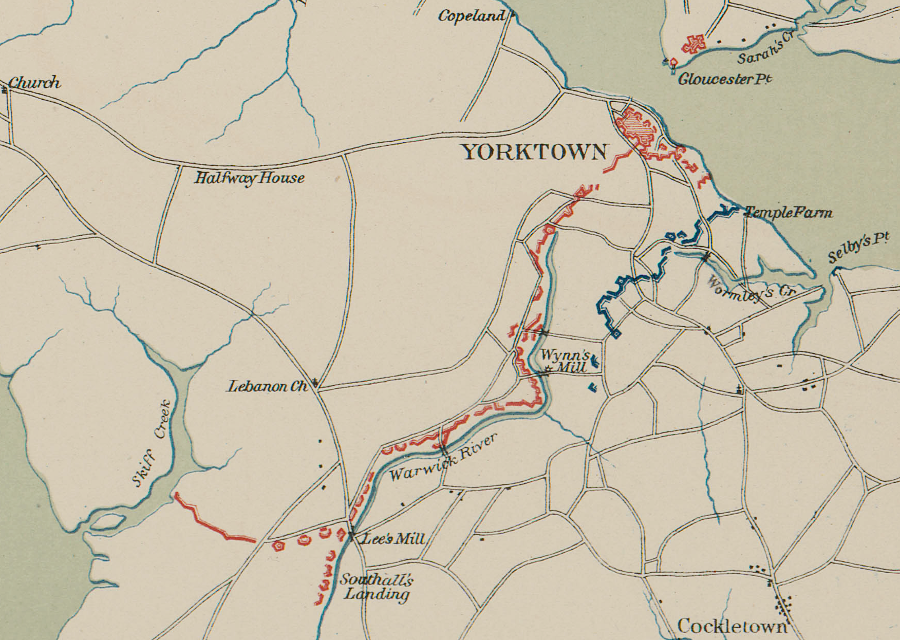 Confederates delayed McClellan's march up the Peninsula, fortifying and then abandoning a line at Yorktown