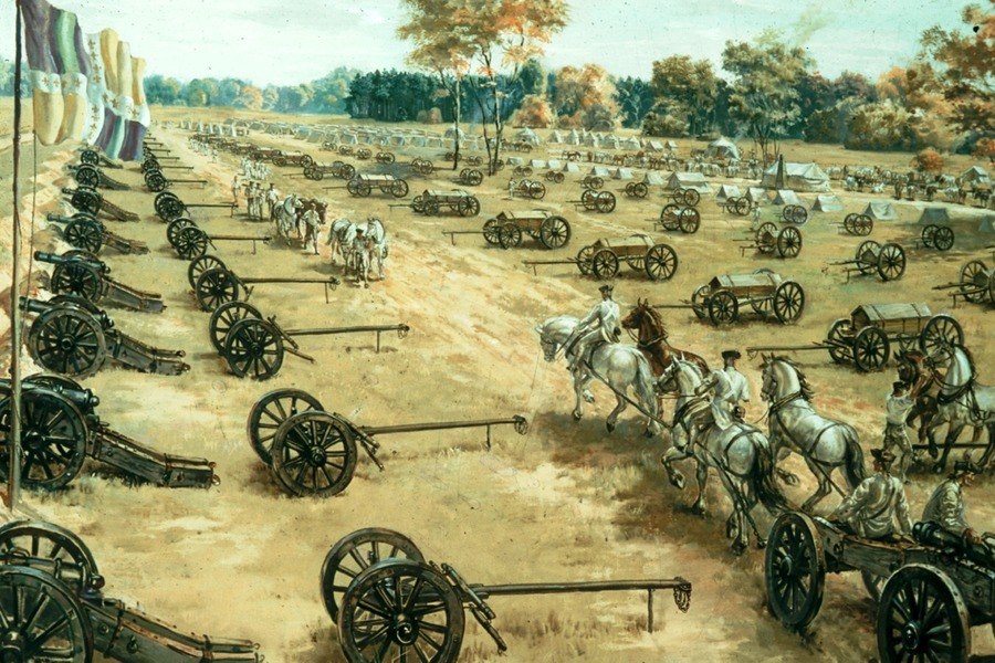 without French equipment and ammunition, the British could have outlasted an American siege of Yorktown