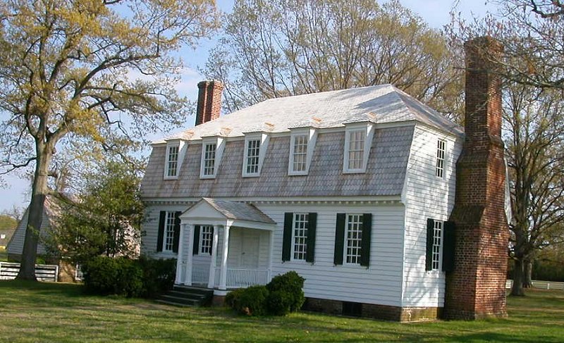 Moore House - scene of surrender negotiations at Yorktown, 1781