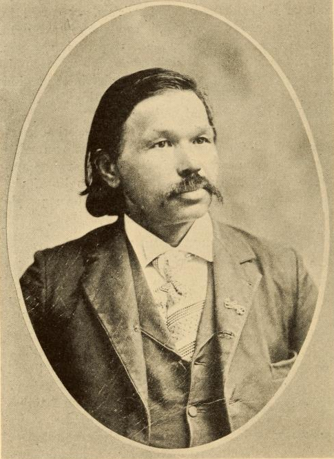 Chief Atkins of the Chickahominy, before he died in 1921