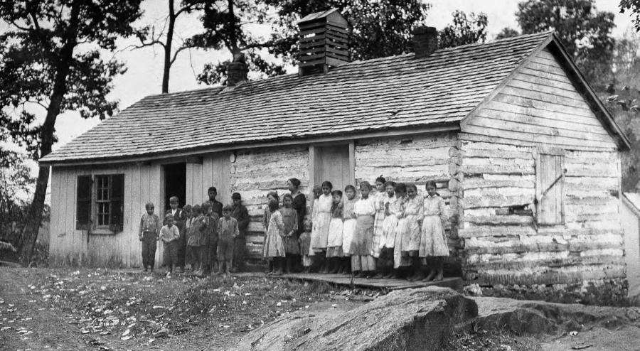 students at Bear Mountain