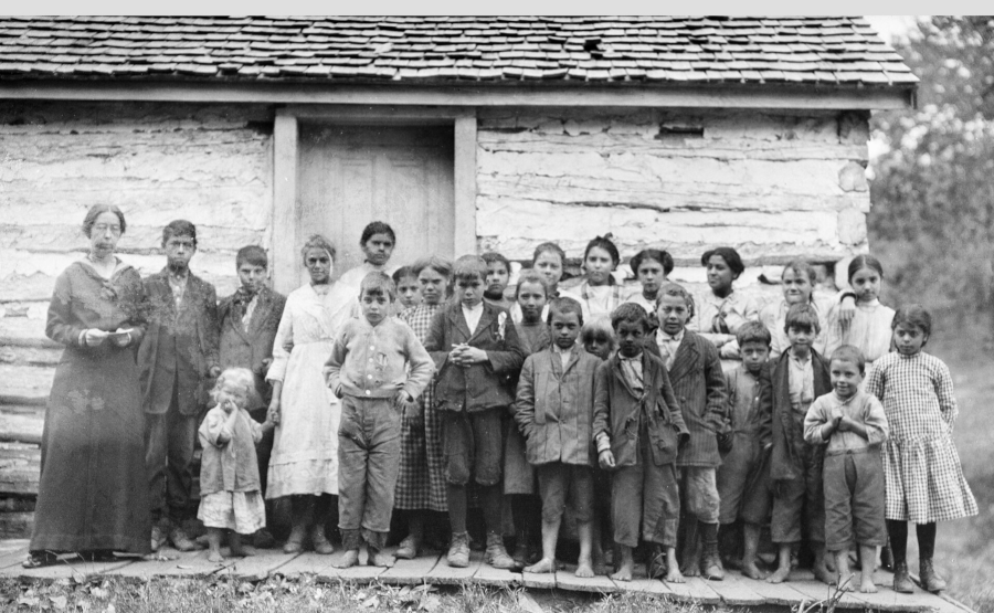 students at Bear Mountain