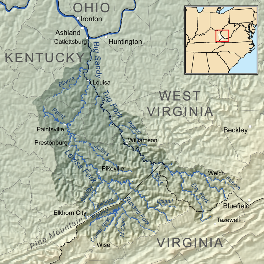 if the first Virginian walked up the Big Sandy River, they may have crossed the Appalachian Plateau 15,000-20,000 years ago to enter what is now Southwestern Virginia