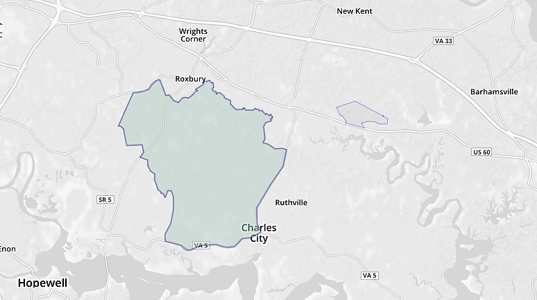 Chickahominy State Designated Tribal Statistical Area (SDTSA)