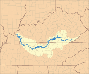 if the first Virginian walked up the Cumberland River, they may have passed through the Cumberland Gap to enter what is now Virginia