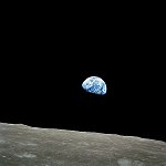 earthrise from Apollo 8