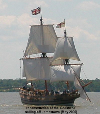 1607 English sailing ship