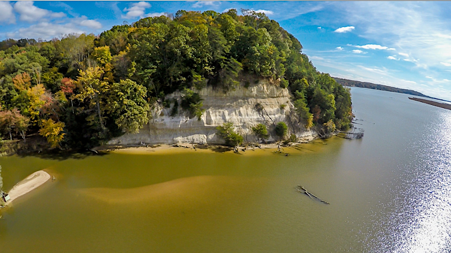 the Chesapeake Conservancy has acquired land at Fones Cliff, then transferred parcels to the Rappahannock River Valley National Wildlife Refuge and the Rappahannock Tribe