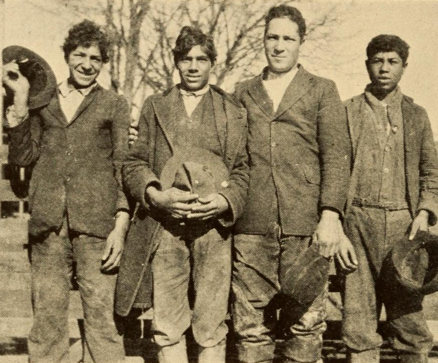 Mattaponi boys in the 1920's