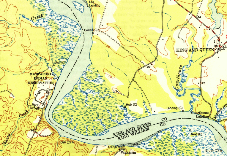 Mattaponi Reservation on Mattaponi River