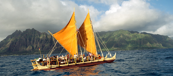 Polynesians settled Hawaii and other islands throughout the Pacific Ocean 1,000 years before Columbus sailed to the New World