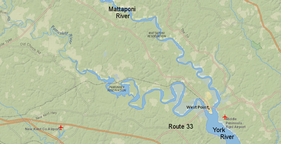 the state agencies that issue fishing licenses define the Route 33 bridges as the boundary for freshwater and saltwater licenses