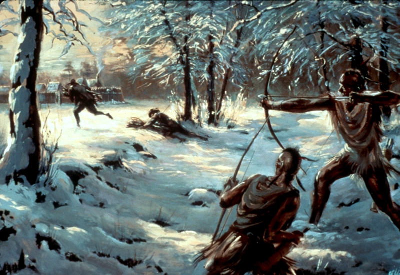 Powhatan's warriors could kill colonists when they left the fort to gather firewood or food