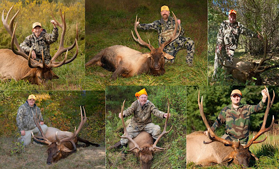 the first six licensed elk hunters were all quickly successful in 2023