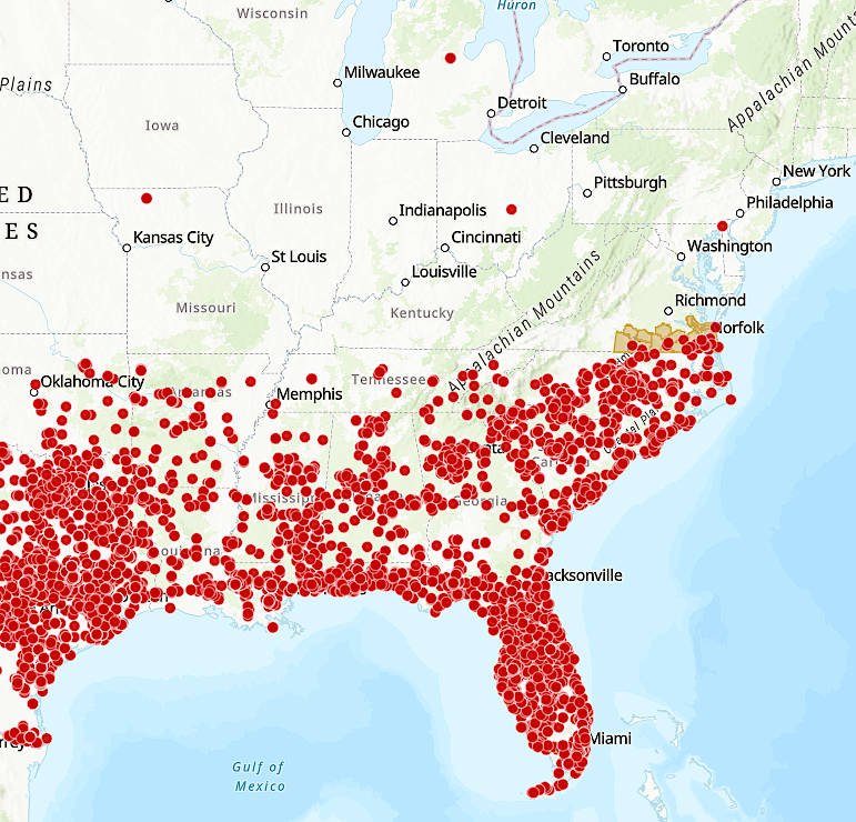 fire ant spread by 2023