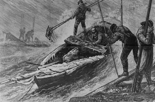 watermen harvested oysters with 14-foot and 20-foot long tongs, and even in good weather it was hard labor