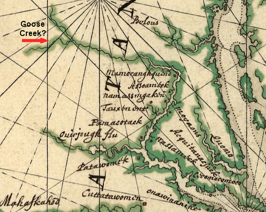 Northern Virginia in 1639