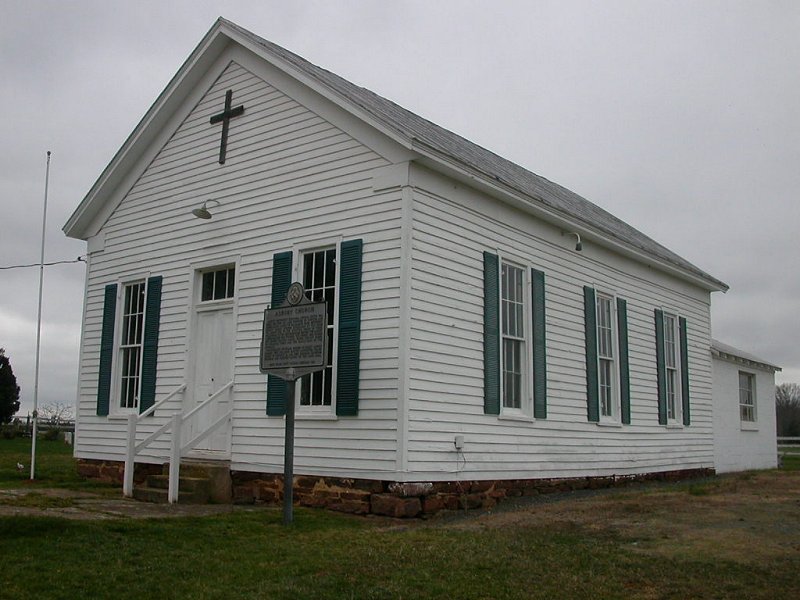 Asbury Church near Nokesville - over 100 years old