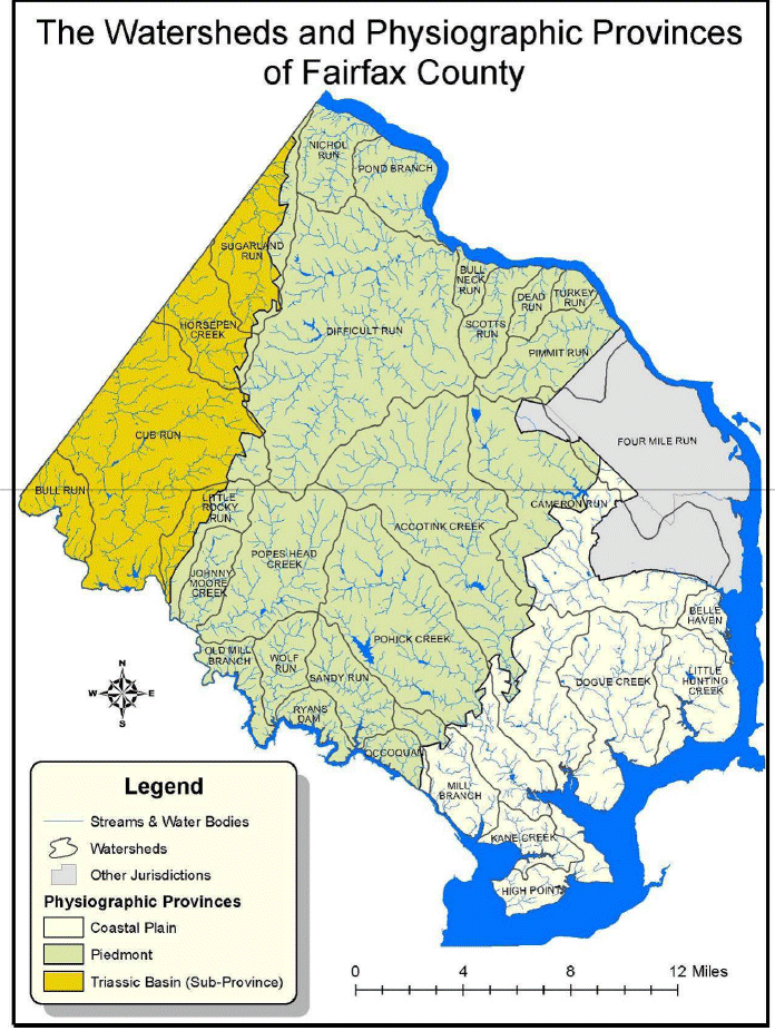 Fairfax watersheds