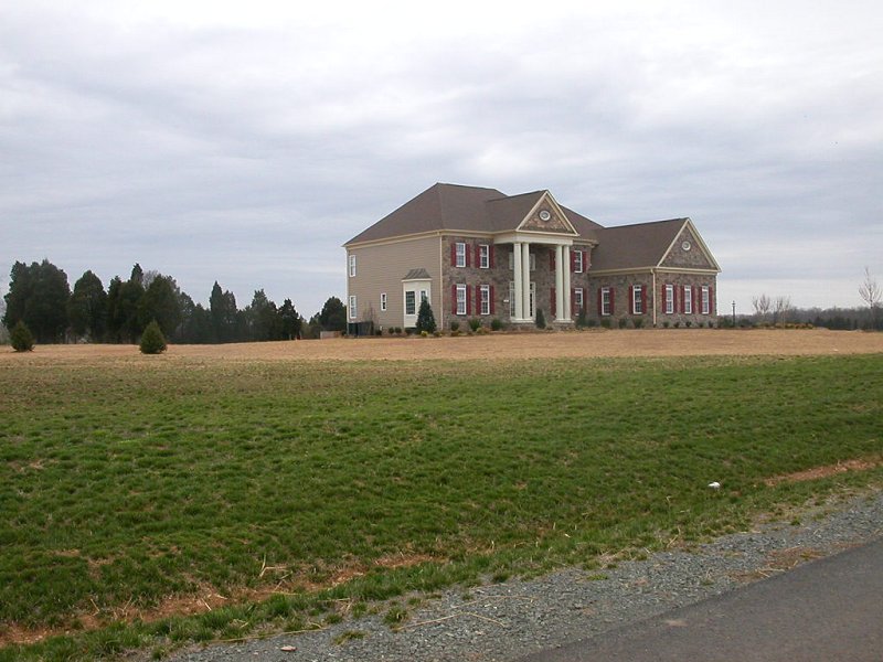 part of a subdivision of isolated McMansions on 10-acre lots near Bristow