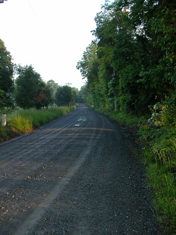 Thoroughfare Road, west of Haymarket