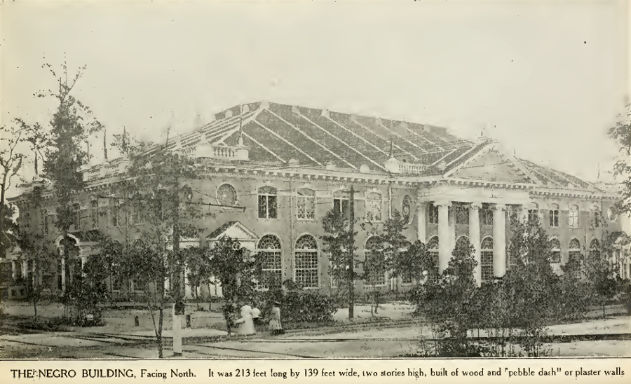 the Negro Building at the Jamestown Exposition was built by black contractors and workers